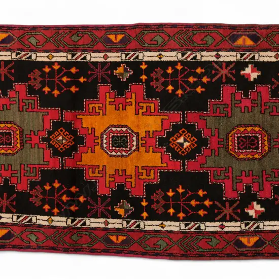 Kurdish Kazak wool pile rug,
